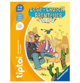 Ravenburger 49276 tiptoi® Lese-Lausch-Abenteuer Dino-Stadt tiptoi Lesen