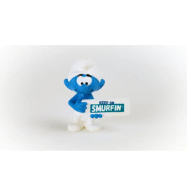 schleich® THE SMURFS™ 20843 Schlumpf Smurfin Schild