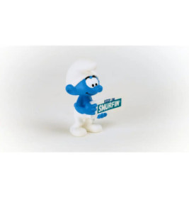 schleich® THE SMURFS™ 20843 Schlumpf Smurfin Schild