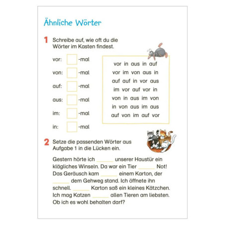 Tessloff Fit für Deutsch 2. Klasse. Mein 5-Minuten-Block