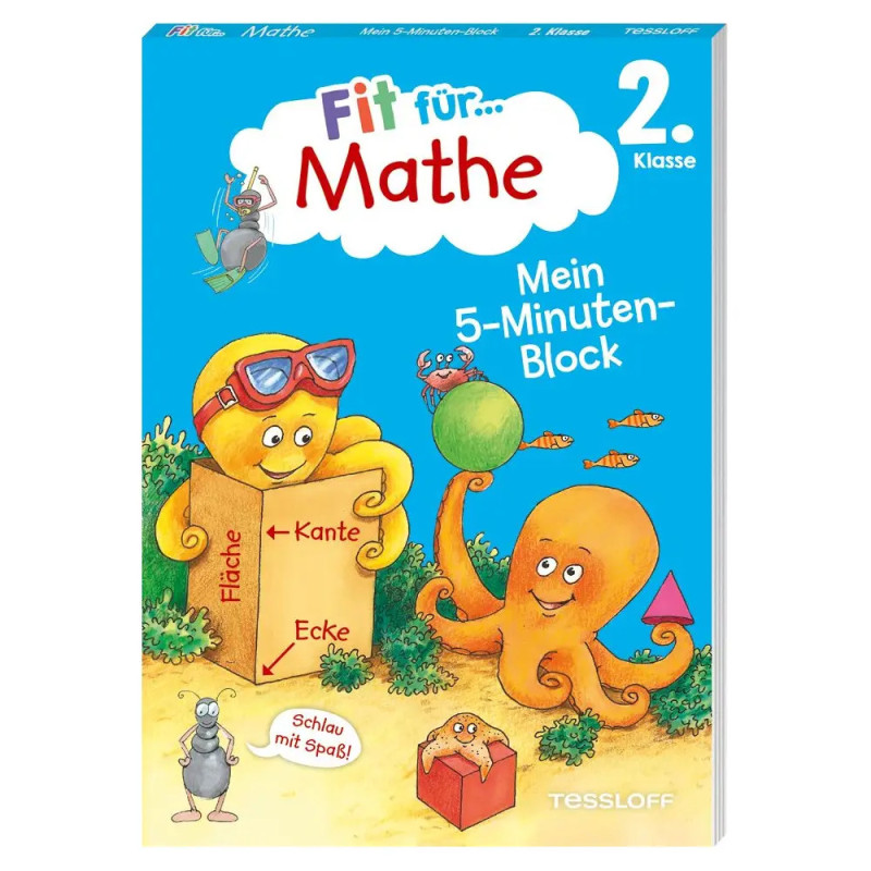Tessloff Fit für Mathe 2. Klasse. Mein 5-Minuten-Block Tessloff Fit für Mathe 2. Klasse. Mein 5-Minuten-Block