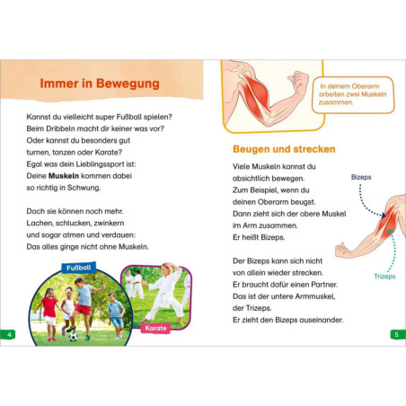 Tessloff WAS IST WAS Erstes Lesen easy! Band 13. Was unser Körper alles kann Tessloff WAS IST WAS Erstes Lesen easy! Band 13. Was unser Körper alles kann