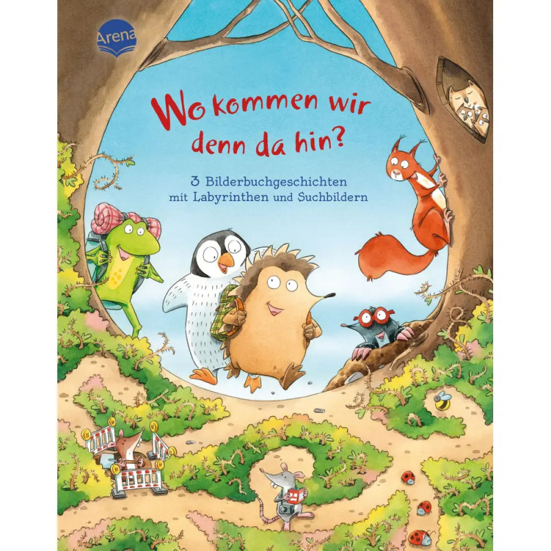 Wo kommen wir denn da hin? 3 Bilderbuchgeschichten mit Labyrinthen und Suchbildern