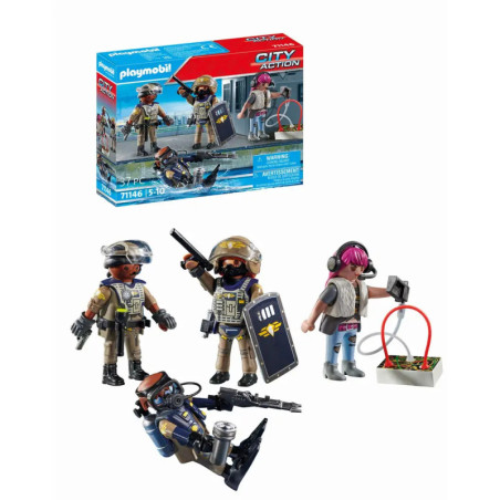 PLAYMOBIL 71146 SWAT-Figurenset