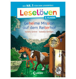 Leselöwen 2. Klasse - Geheime Mission auf dem Reiterhof