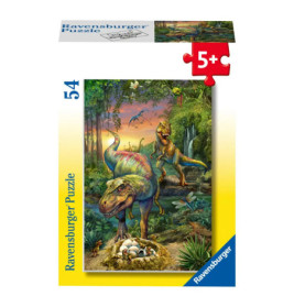 Ravensburger Kinderpuzzle 05667- Dinosaurier - 54 Teile Minipuzzle für Kinder ab 5 Jahren