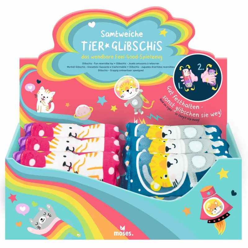 Samtweiche Tier-Glibschis