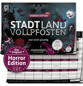 STADT LAND VOLLPFOSTEN - HORROR EDITION - Jetzt wird’s gruselig (DinA4-Format)