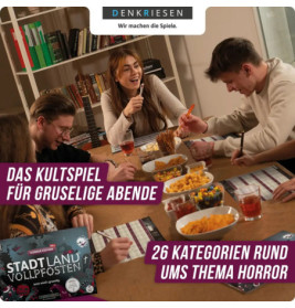 STADT LAND VOLLPFOSTEN - HORROR EDITION - Jetzt wird’s gruselig (DinA4-Format)