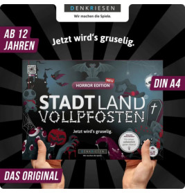 STADT LAND VOLLPFOSTEN - HORROR EDITION - Jetzt wird’s gruselig (DinA4-Format)