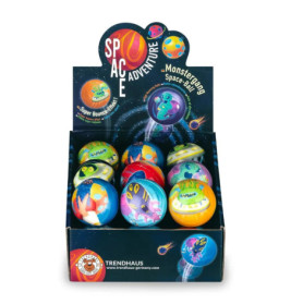 SPACE MONSTERGANG SPACE-BALL  6CM, 6-FACH SORTIERT