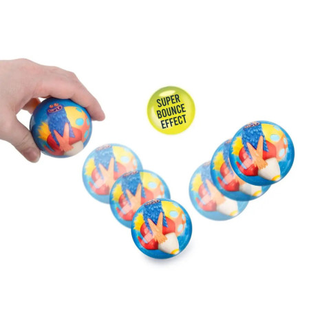 SPACE MONSTERGANG SPACE-BALL  6CM, 6-FACH SORTIERT