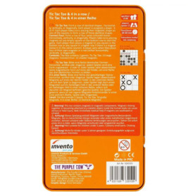 Invento Just Play Magnetspiele: Tic Tac Toe & 4 in a Row