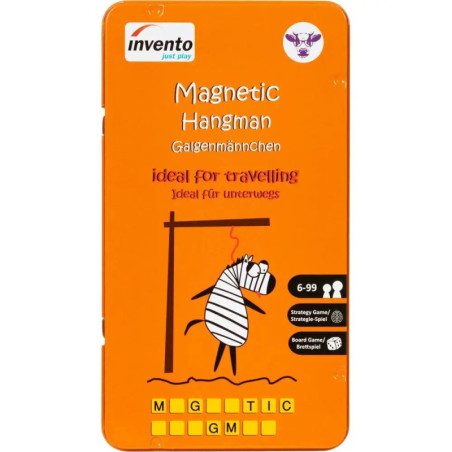 Invento Just Play Magnetspiele: Hangman - Galgenmännchen