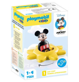 PLAYMOBIL 71321 1.2.3 & Disney: Mickys Drehsonne mit Rasselfunktion
