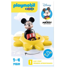 PLAYMOBIL 71321 1.2.3 & Disney: Mickys Drehsonne mit Rasselfunktion