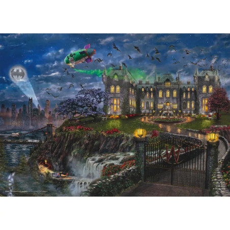 Puzzle Thomas Kinkade DC Wayne Manor™ 1000Teile