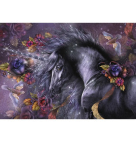 Puzzle Laurie Prindle Blaue Rose 1000Teile