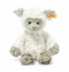 Steiff Lita Lamm 20 cm weiss/braungrau