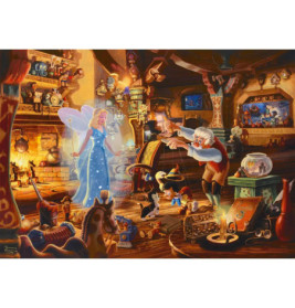 Puzzle Thomas Kinkade Disney, Geppetto's Pinocchio 1000Teile