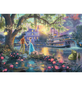 Puzzle Thomas Kinkade Disney,The Princess and the Frog 1000Teile