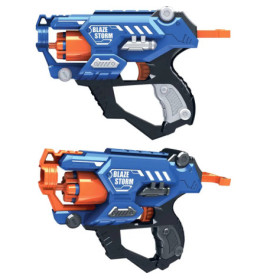 Schaumstoff Blaster inklusive 10 Darts