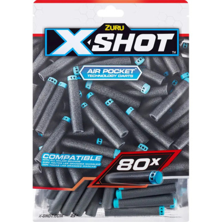 X-Shot - Excel Nachfüllpackung 80 Darts