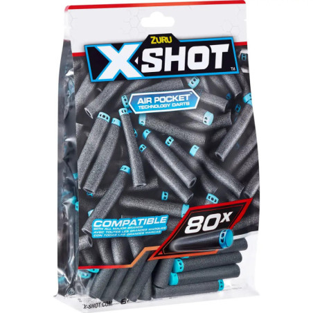 X-Shot - Excel Nachfüllpackung 80 Darts