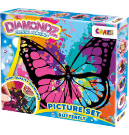 DIAMOND PAINTING - Adult Set Butterfly