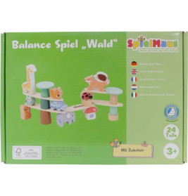Spielmaus Holz Balance Spiel ''Wald'', 24 Teile