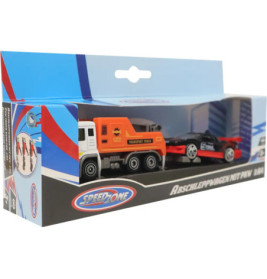 Speedzone D/C Abschleppwagen mit PKW, 6-fach sortiert