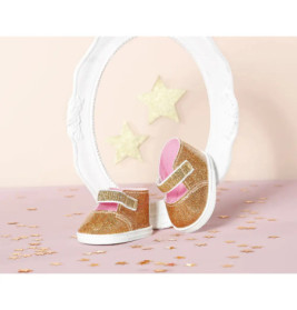 Baby Annabell Schuhe Gold 43cm