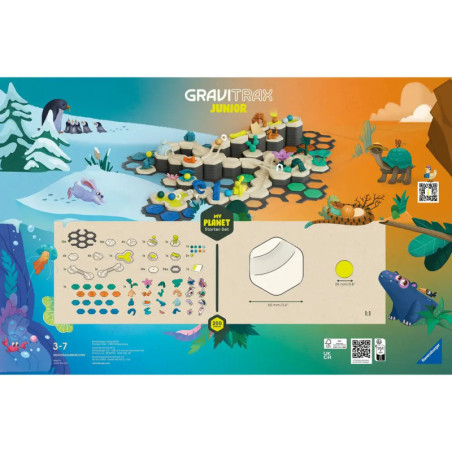 Ravenburger 27059 GraviTrax Junior Starter-Set XXL Planet GraviTrax