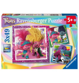 Ravenburger 5713 Puzzle Popmusik lebt! 3 X 49 Teile