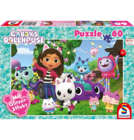 Puzzle Gabby's Dollhouse Fröhliche Freunde 60Teile
