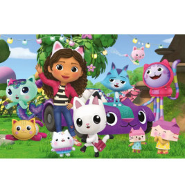 Puzzle Gabby's Dollhouse Fröhliche Freunde 60Teile