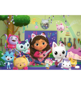 Puzzle Gabby's Dollhouse Miau-ziger Partyspaß 40Teile