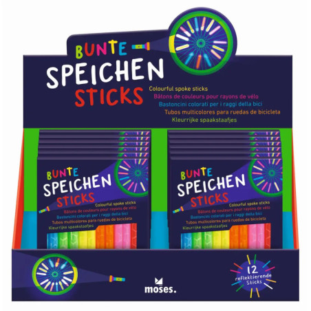Bunte Speichensticks