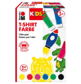 T-Shirt Farbe,Marabu Kids,Textilfarbe,Farbe für Kinder,Stoffe gestalten,T-Shirt,Tshirtfarbe,T-Shirtfarbe,helle Stoffe,