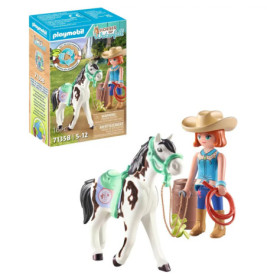 PLAYMOBIL 71358 Ellie & Sawdust mit Westernübung