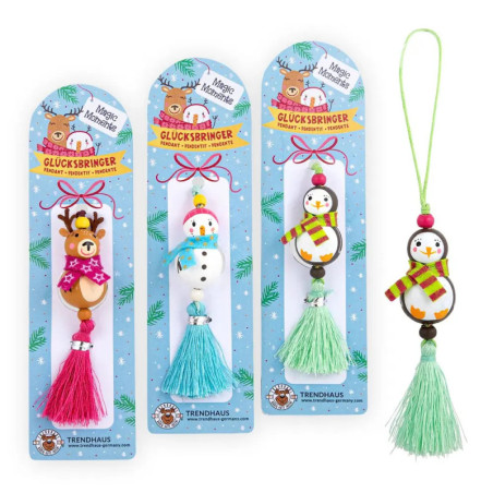 MAGIC MOMENTS Mini Holz-Glücksbringer, sortiert (1 Stück)