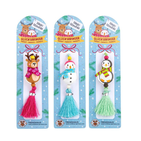 MAGIC MOMENTS Mini Holz-Glücksbringer, sortiert (1 Stück)