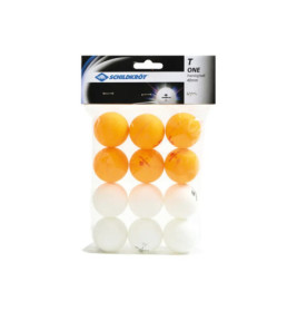 Donic-Schildkröt - TT-Ball, JADE 40+, weiß / orange