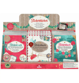 Stickerbuch-Sortiment Weihnacht