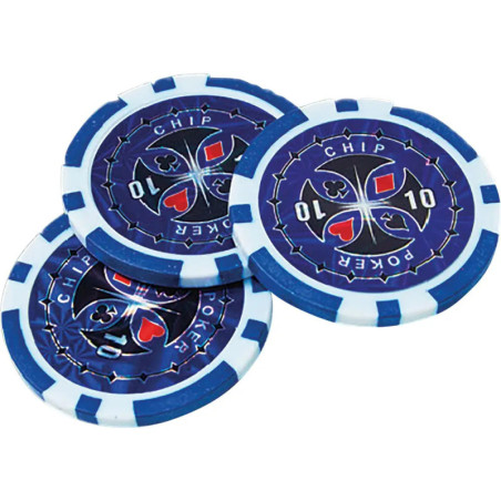 Natural Games Poker-Set im Aluminiumkoffer, 300 Chips