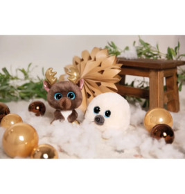 GLUBSCHIS Kuscheltier Robbe Boubelle NICI GREEN