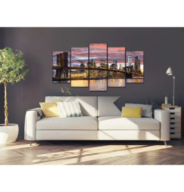 Malen nach Zahlen  - New York in der Morgendämmerung