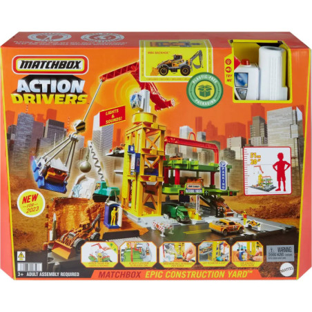 Matchbox Action Drivers Riesen Baustelle Spielset