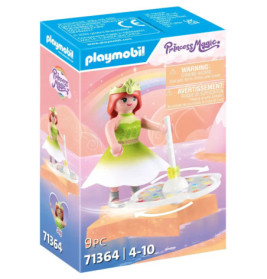 PLAYMOBIL 71364 Himmlischer Regenbogenkreisel mit Prinzessin