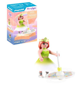 PLAYMOBIL 71364 Himmlischer Regenbogenkreisel mit Prinzessin